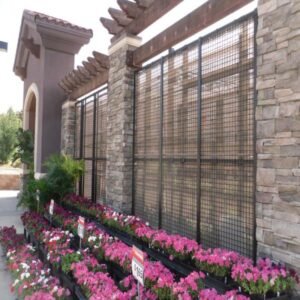 2DF High Security Mesh Fence System B & Profiled Posts C 2