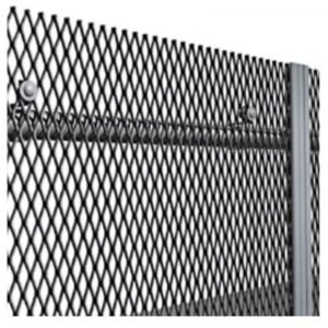 2DF High Security Mesh Fence System B & Profiled Posts C