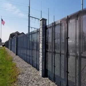 2DF High Security Mesh Fence System C & Profiled Posts C