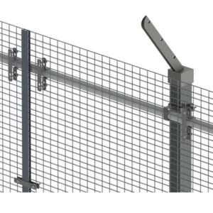 2DF High Security Mesh Fence System & Profiled Posts C 1