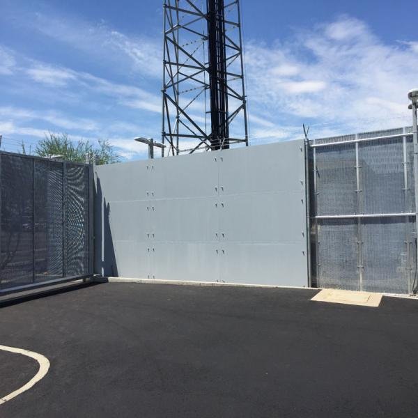 Armor Fence Bullet and Blast Resistance Panel and Profiled Posts C 5
