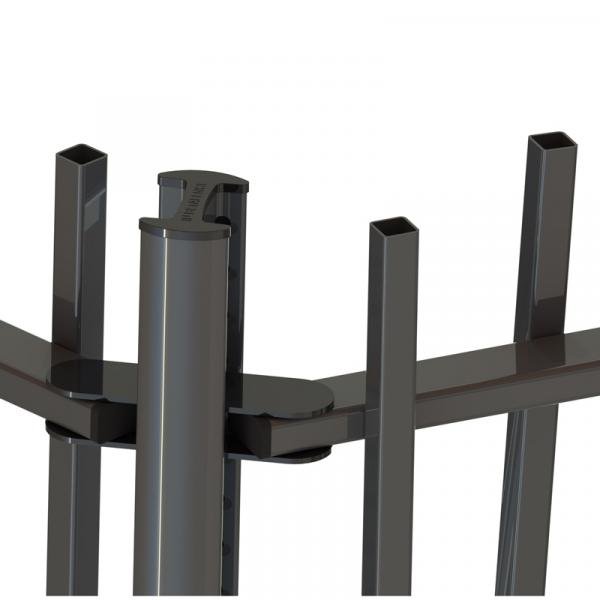 FR Fence or Railing Bamboo Style Panels and Profile Post B 2