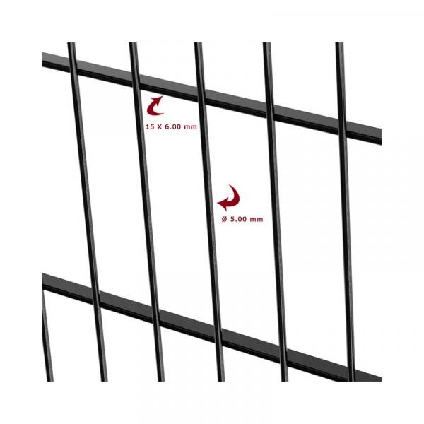 FR Fence or Railing Handrail Style Panels & Profiled Post B 2