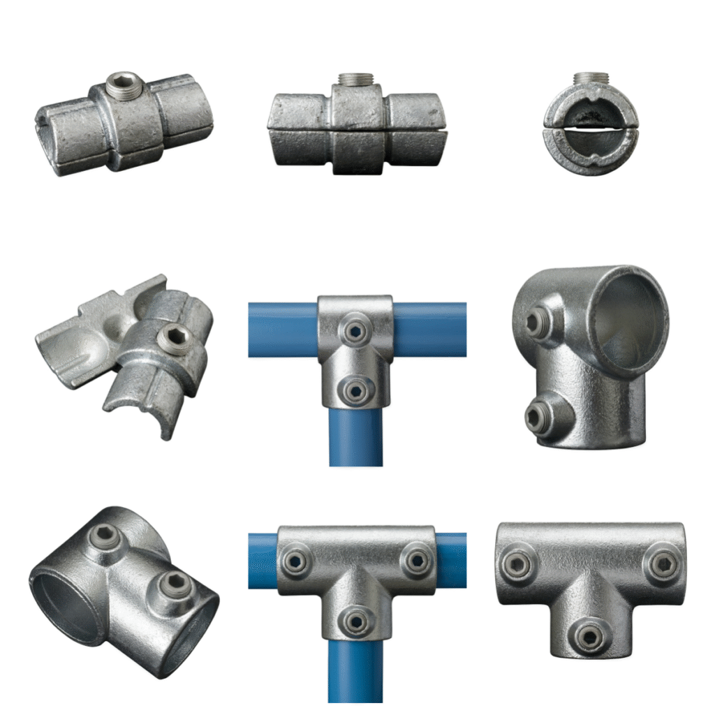 Pipe clamp image collage 2