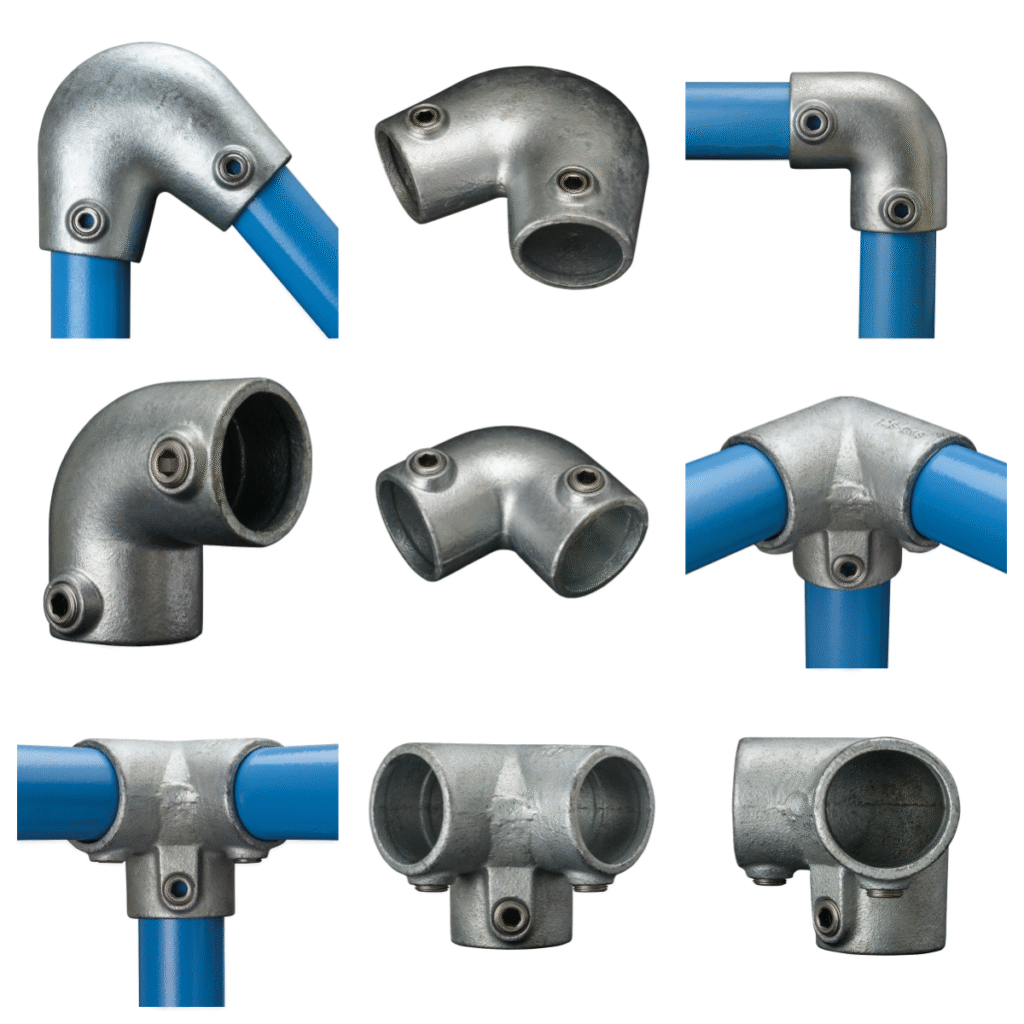 Pipe clamp image collage 4