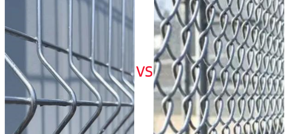 Diamond Mesh Wire vs All View Fencing