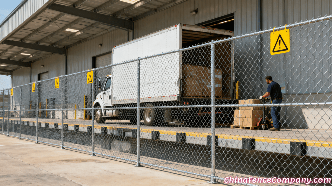 Chain Link Fences for Factories & Warehouses