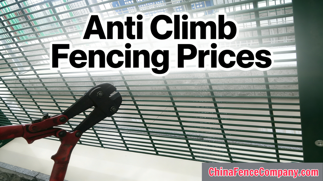 Anti Climb Fencing Prices: Key Factors and Comparisons