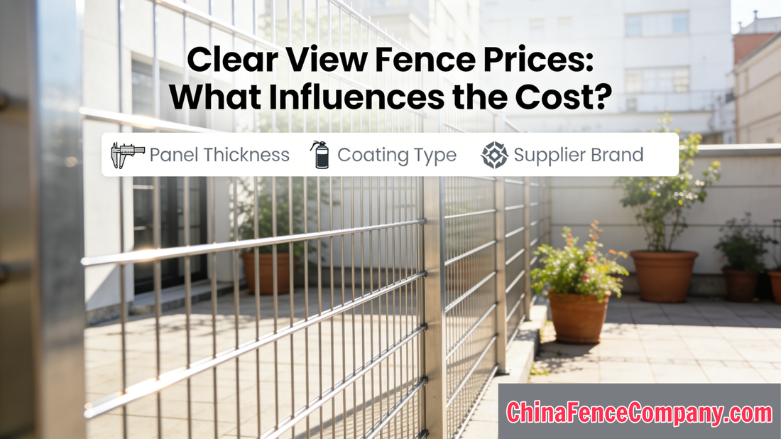 Clear View Fence Prices: What Influences the Cost?