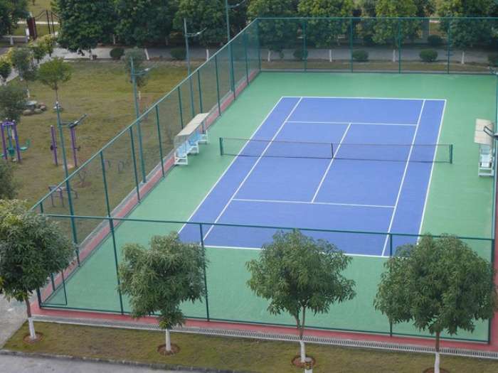 Dark Green Chain-Link Fencing