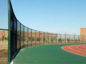 fencing around football fields