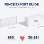 Fence Export Logistics Guide: Container Loading, Shipping Time & Cost Breakdown Fence Export Logistics Guide: Container Loading, Shipping Time & Cost Breakdown