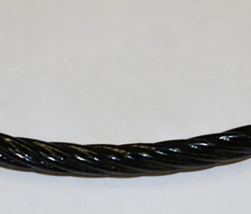 To smooth out the feel and visual style of our steel wire rope, we offer powder coated steel nets. Available in a variety of colors.