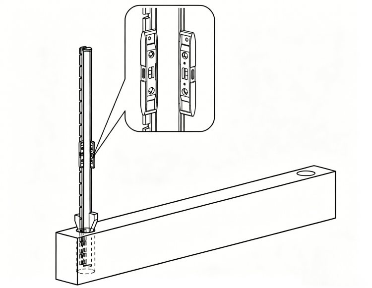 2DG metal fence installation