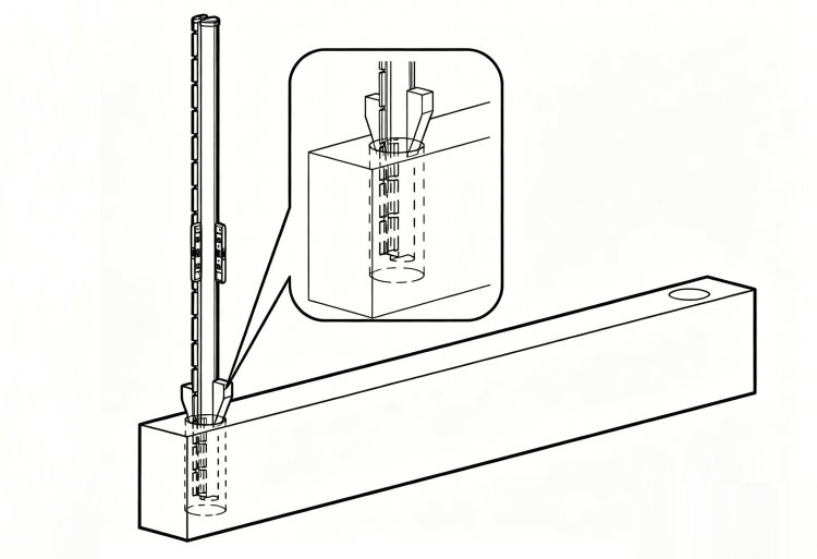 2DG metal fence installation