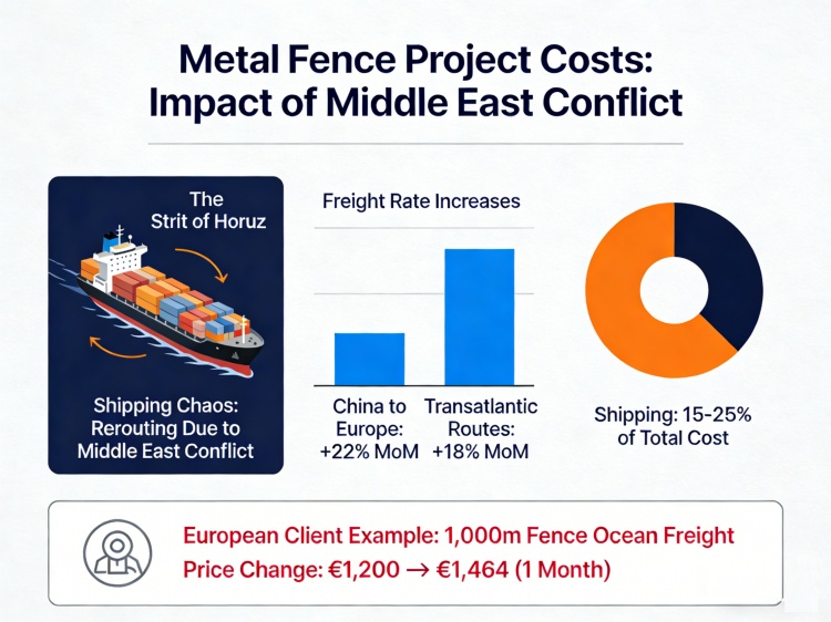 Oil Price Volatility Transmission Chain: How the Middle East Conflict Quietly Impacts Your Metal Fence Budget‌