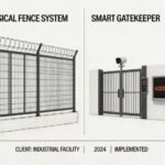 Perimeter physical protective fence case study + integrated smart gatekeeper solution_Project Case Study