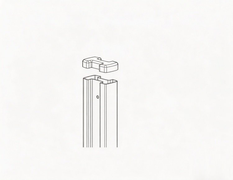 2dg-Step 1: Install Post Cap for dust and water protection