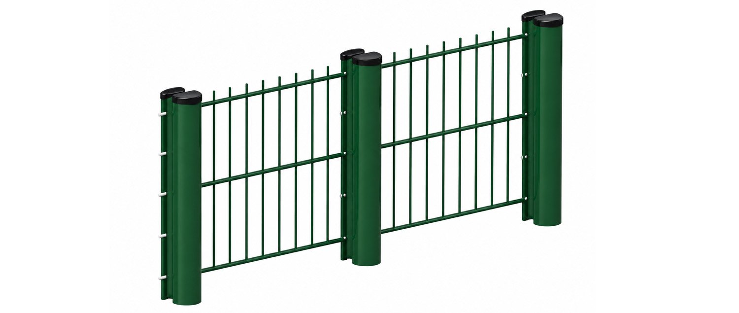 2DT metal fence