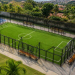 Brazilian sports field fencing project
