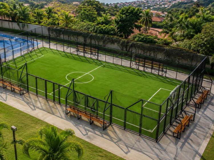 Proyecto de esgrima de campo deportivo brasileño