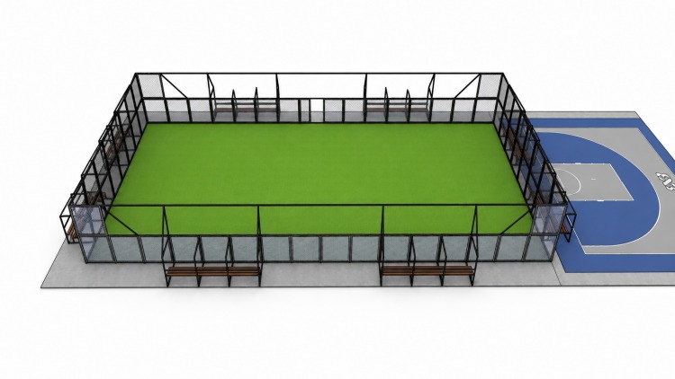 Stadium rendering
