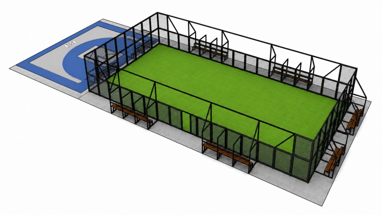 Stadium rendering
