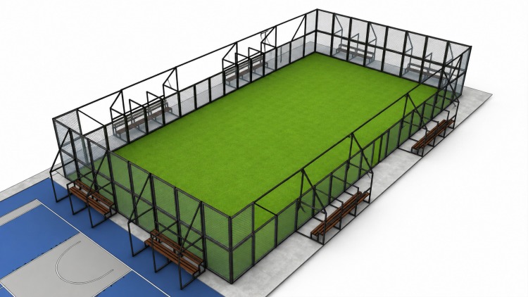 Stadium rendering