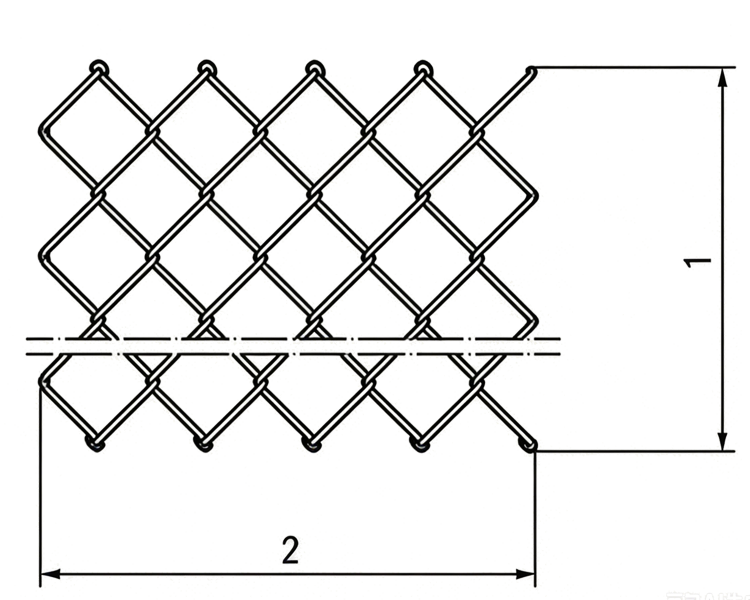 Figure 1 — Mesh size