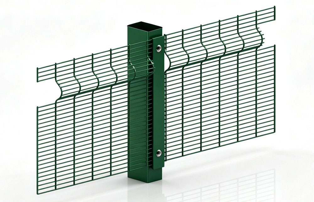 358G 3D Small aperture clear view fence
