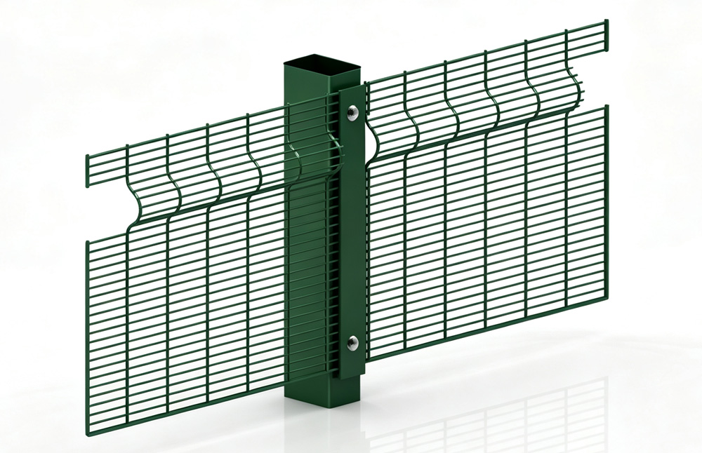 358F 3D Small aperture clear view fence