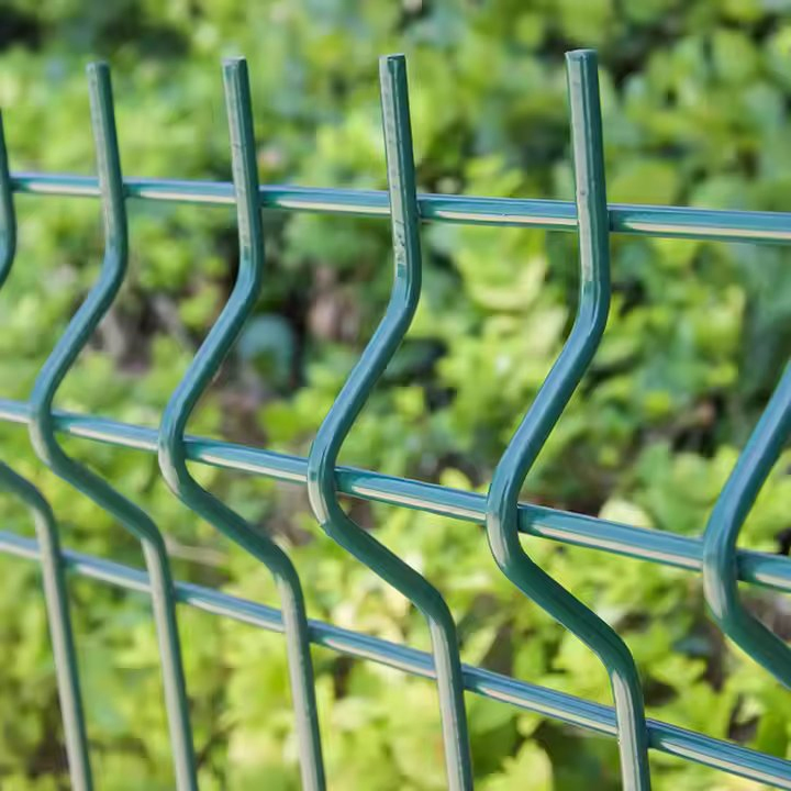 V-shaped reinforcement detail of a 3D welded mesh panel