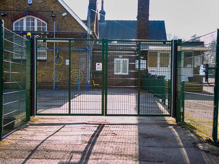 Greenlands Primary School | automatic mesh gate