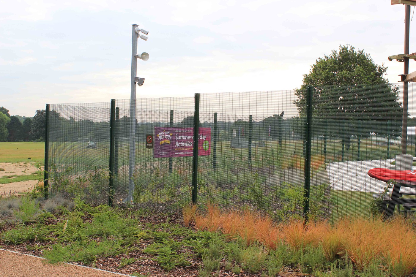 Mote Park | 358 anti-climb fence