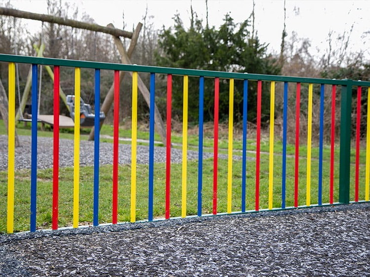 Onslow Recreation Ground | colored safety railing