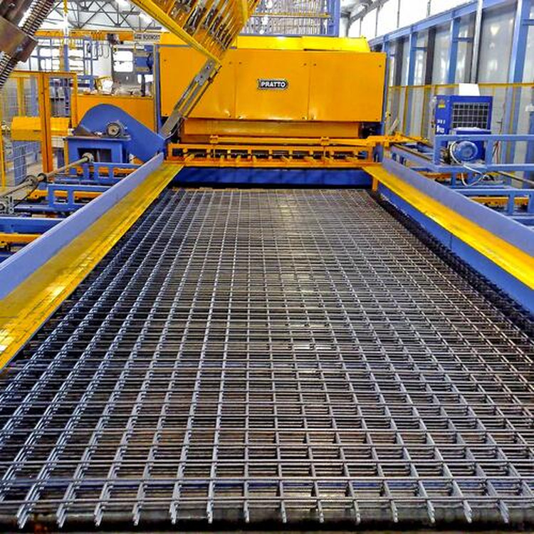 Línea de producción de soldadura automatizada para malla de alambre de acero