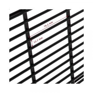 2D Extra Cross Wires Metal Fence Mesh & Profiled Posts C 4