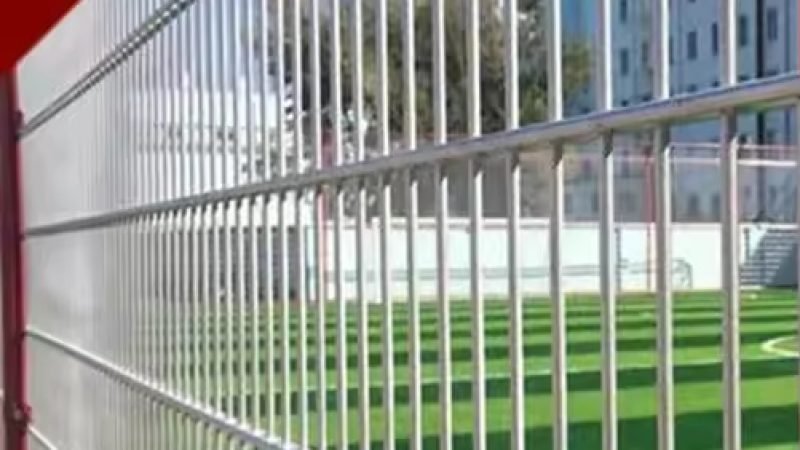 2D galvanized fence