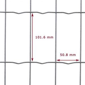 2DG Residential and Garden Fence Panel Rollable & Profiled Posts B 2
