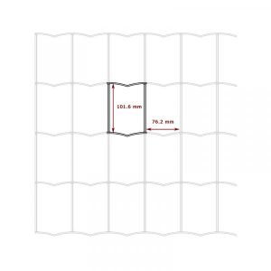 2DR Light Garden Fence Panel Rolls & Profiled Posts R 3
