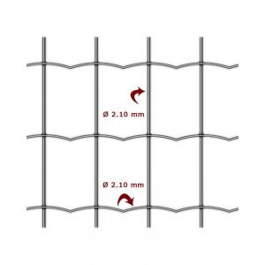 2DR Light Garden Fence Panel Rolls & Profiled Posts R 4
