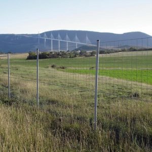 2DR Welded Long Distance Fence Panel Rolls & Profiled Posts R