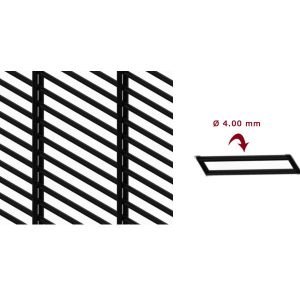 358-double verticle wire fence 2