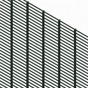 358-double verticle wire fence