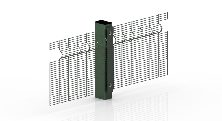 358F 3D Metal Fence Mesh & Profiled Puestos C
