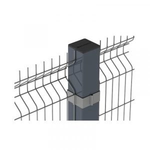 3D double cross wire V bend fence 3