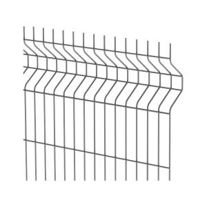 3D double cross wire V bend fence