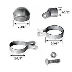 Chain link fence accessaries