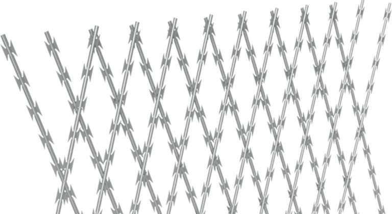 welded razor wire mesh